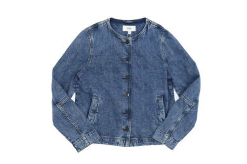 Women denim jacket size - m&s, women's